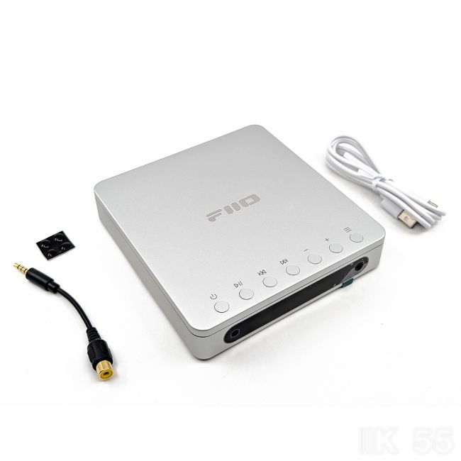 FiiO DM13 Bluetooth, portabler CD-Player mit Bluetooth | K55 | K55.ch