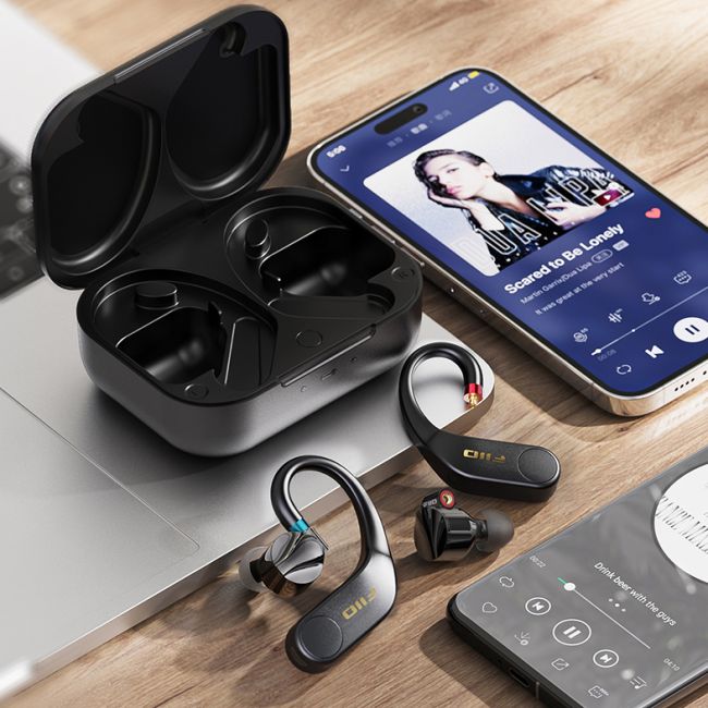 FiiO UTWS5 2025, Bluetooth 5.2 Bügel für InEar Ohrhörer (MMCX oder