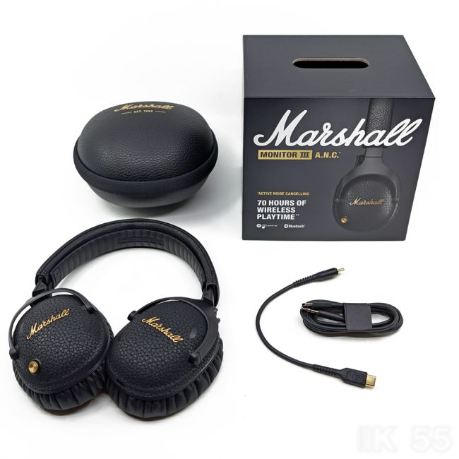 Marshall Monitor III A.N.C., Bluetooth 5.3 Kopfhörer mit Active