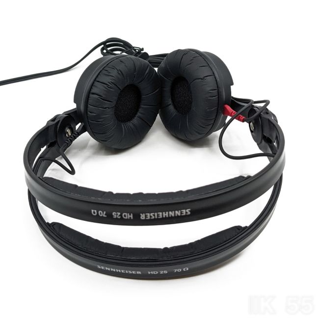 Sennheiser HD 25, Studio/DJ Kopfhörer (70 Ohm), dynamisch | K55.ch