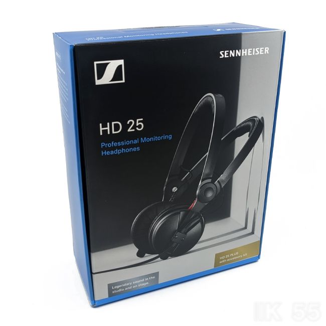 Sennheiser HD 25 Plus, Studio/DJ Kopfhörer (70 Ohm), | K55.ch