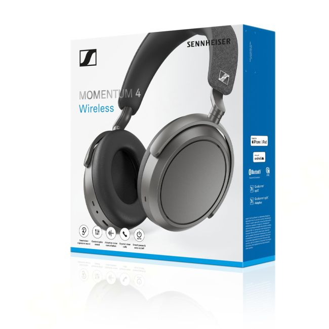 Sennheiser Momentum 4, Bluetooth 5.2 Kopfhörer mit Active | K55.ch