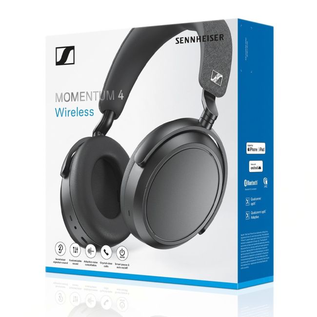 Sennheiser Momentum 4, Bluetooth 5.2 Kopfhörer mit Active | K55.ch