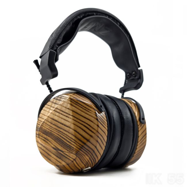 (チャチャママ)FOXイヤーマフ ブラックとモカブラウン ZMF Caldera Closed, geschlossener Kopfhörer (magnetostat), 65 Ohm