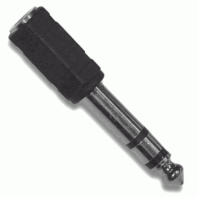 Audio Adapter, 6.3 mm auf 3.5 mm (M-F) Audio Adapter, 6.3 mm auf 3.5 mm (M-F)